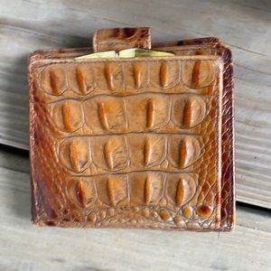 Brahmin Toasted Almond Bifold Wallet